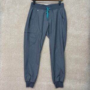FIGS Zamora Jogger Scrub Pants Size Small Gray Nurse‎ Medical